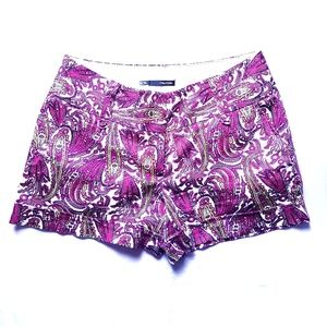 Maurice's "I am SMART" Paisley Shorts Size 5/6